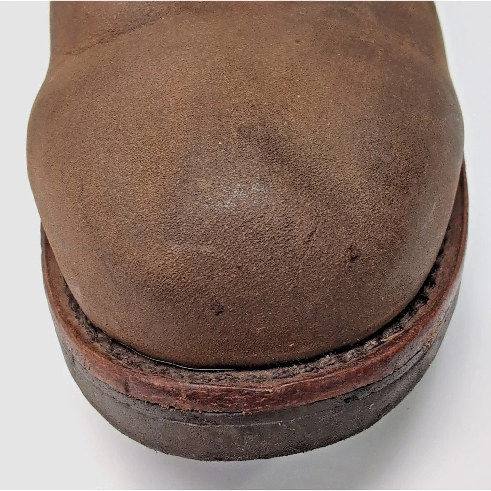 Chippewa 20065 Leather 6 Inch Work Boots Mens Size 12 D Brown Handcrafted USA